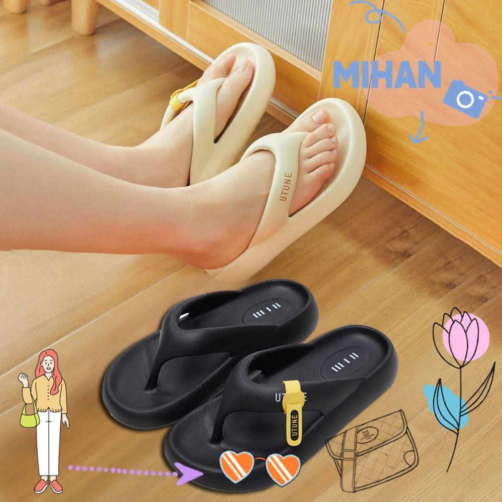 MIHAN Flip Flops EVA Wedges - รองเท้าแตะหนานุ่ม สำหรับผู้หญิง