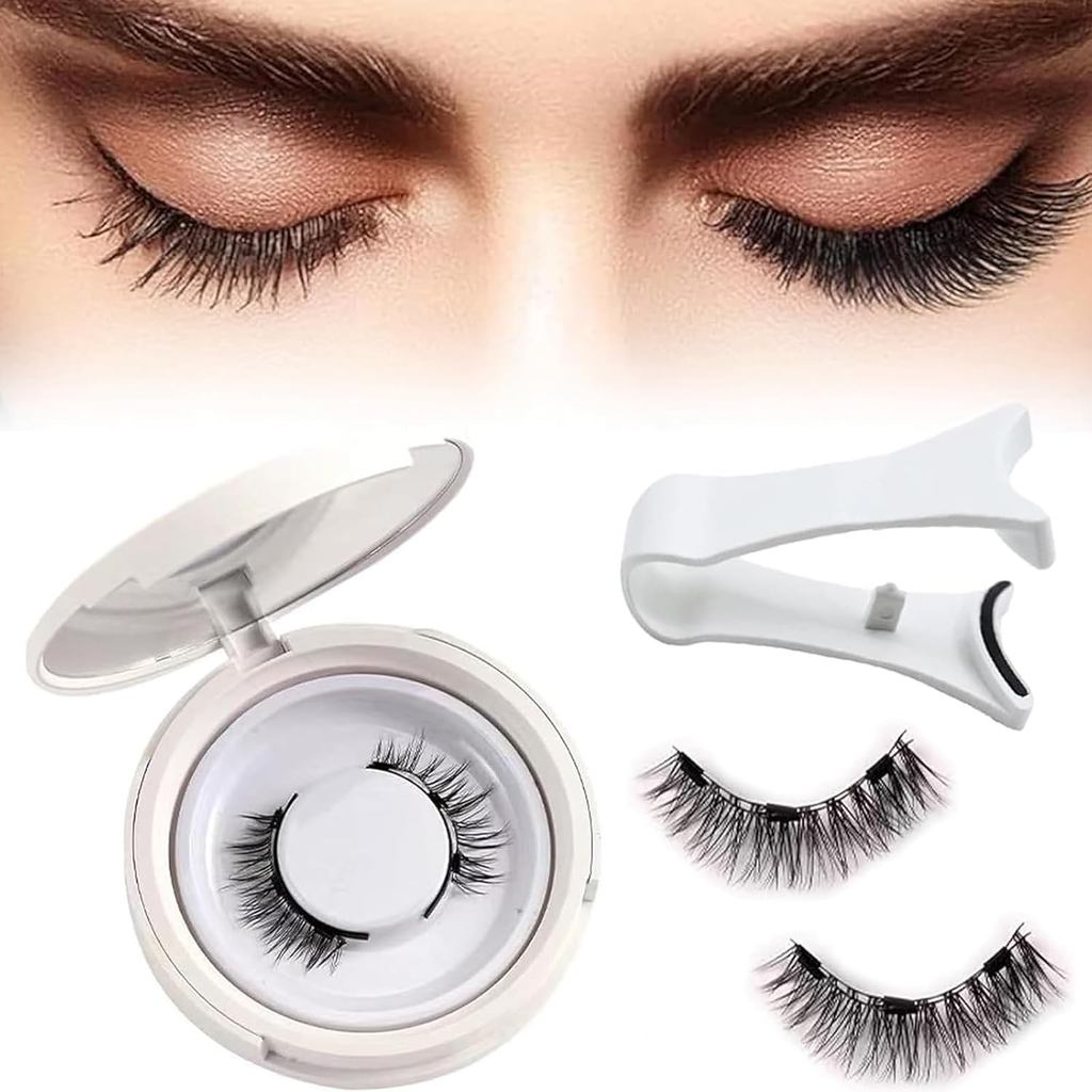 Lashes, Magnetic Lashes, Magnetic Eyelashes, Magnetic Lashes with Applicator, Magnetic Eyelashes Nat