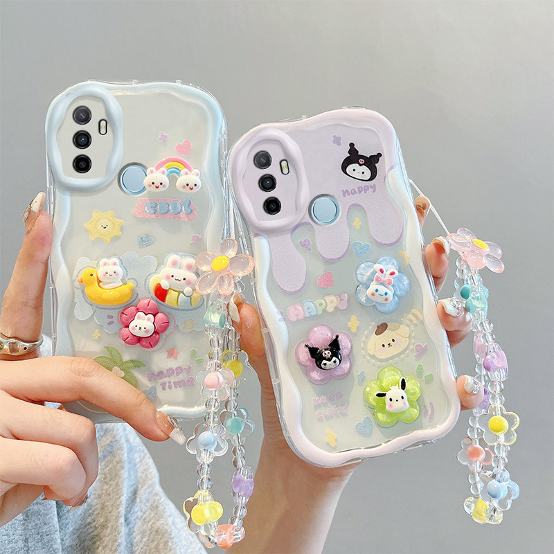 เคส Oppo A53 2020 / A53S / A33 / CPH2127 / CPH2131 4G TPU เคส BBNYGZ1 ซองมือถือแอนิเมชัน 3D มิตน่ารั