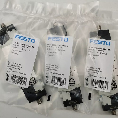 ใหม่ One Festo VUVG-L-14-B52-T-G18-1R8L 574230 โซลินอยด์วาล์วจัดส่งฟรี
