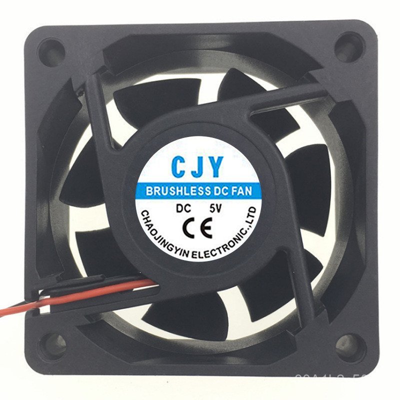 ยี่ห้อใหม่ DC6025 DC พัดลมระบายความร้อน 6025 โรงงานขายตรง Oil-Containing DC พัดลม 5V 12V 24V
