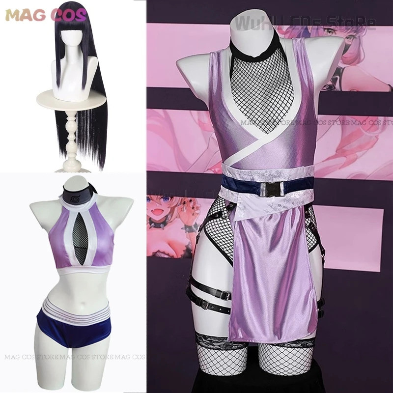 Mn Hinataa Hyug Cosplay Byakugan Princess Costume Sexy Doujin Dress White Eye Princess Ninjia Origin