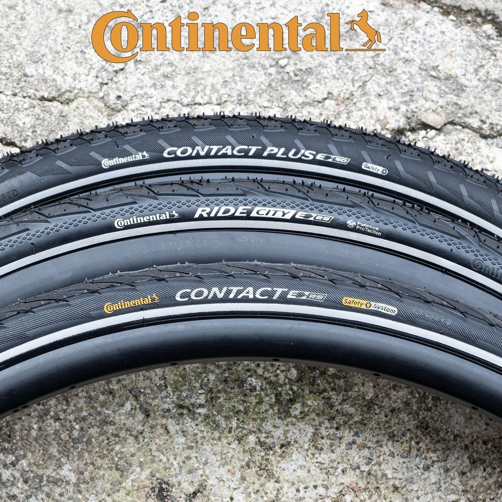 CONTACT PLUS CITY จักรยานเสือภูเขาจักรยาน Tyre Urban Commuting Half-Shell Anti-Puncture