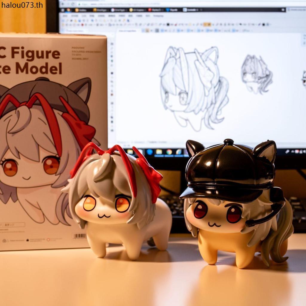 Vishdell Mai Xiaowen Luna doro Delta Tomorrows Ark q-Version Figure Mai Mouse Desktop Decorative