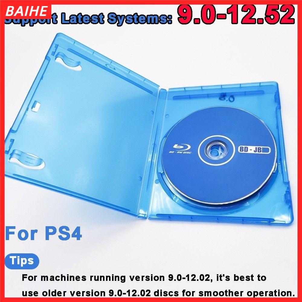 BAIHE BD-JB Disc Jailbreak PS4 แผ่นดิสก์เครื่องมือ 9.0-12.52 1 คลิกบูต ไม่ต้องใช้พีซี เล่นเกมสำรอง Homebrew พร้อมกล่องเก็บ
