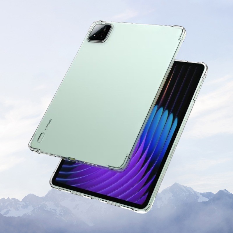 กรณีโปร่งใสสําหรับ Xiaomi Pad 8 8 Pro 11.2 นิ้ว 2025 XiaoMi Pad 7 Pro Poco pad X1 11.2 นิ้ว Mipad 6 