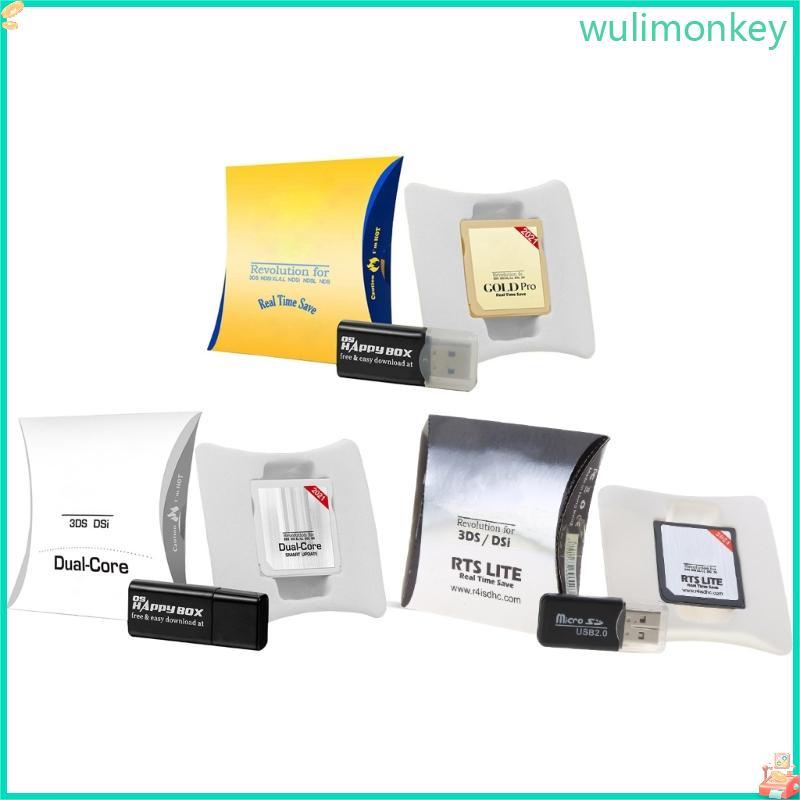 WU R4 SDHC Secure การ์ดหน่วยความจําดิจิตอล Burning Card Flashcard สําหรับ NDSL 3DS 3DSLL สําหรับ NDS