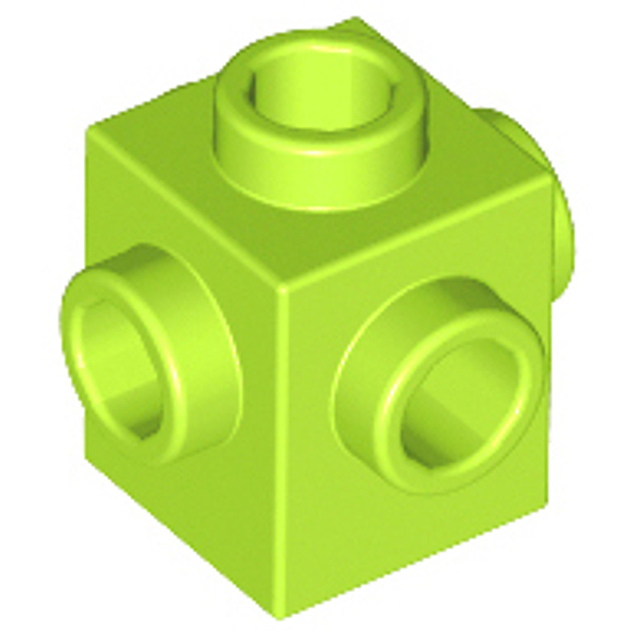 Brick2cube Part - Brick, Modified 1 x 1 with Studs on 4 Sides - 4733