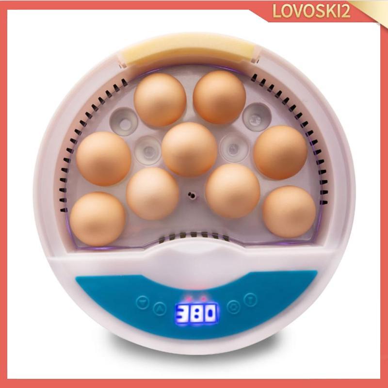 [Lovoski2] นกเป็ดไก่อัตโนมัติดิจิตอล 9Eggs Incubator สําหรับห่านไก่นกกระทา