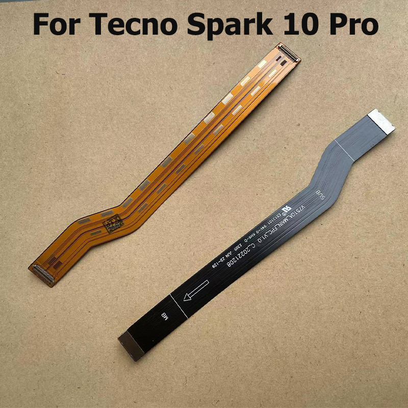 JDT สําหรับ Tecno Spark 10 Pro KI7 FPC บอร์ดหลักเมนบอร์ด LCD Connector Flex Cable Mother Board