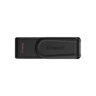 KINGSTON Flash Drive (แฟลชไดรฟ์) DTXS 64GB USB 3.2 Gen 1 Black Black Warranty 5 Years