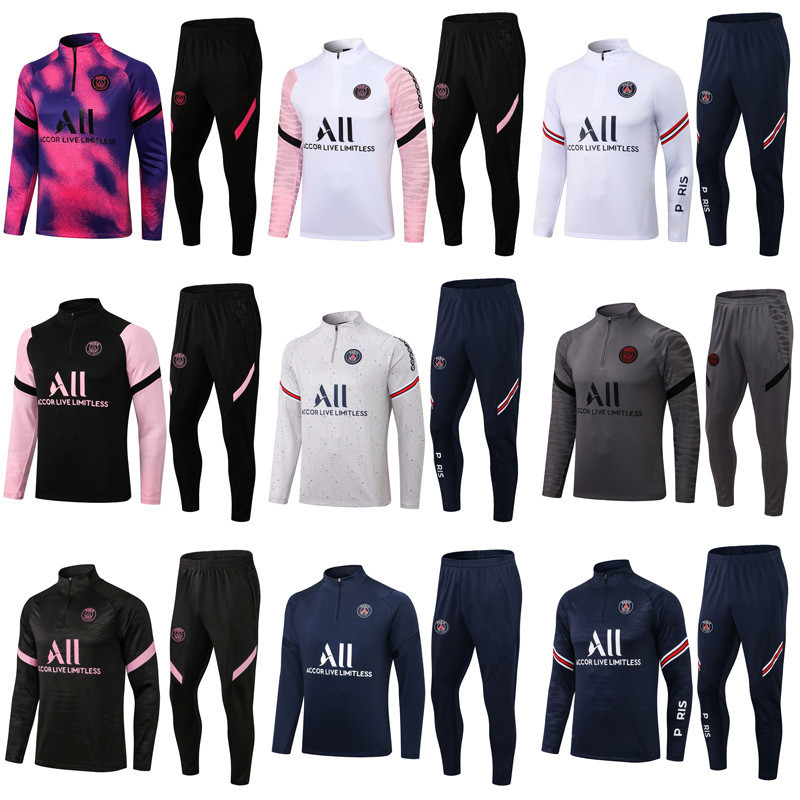 Chelsea National Mimar Competition Training Jersey Football Jersey Long-Sleeved Main Suit Half Zippe