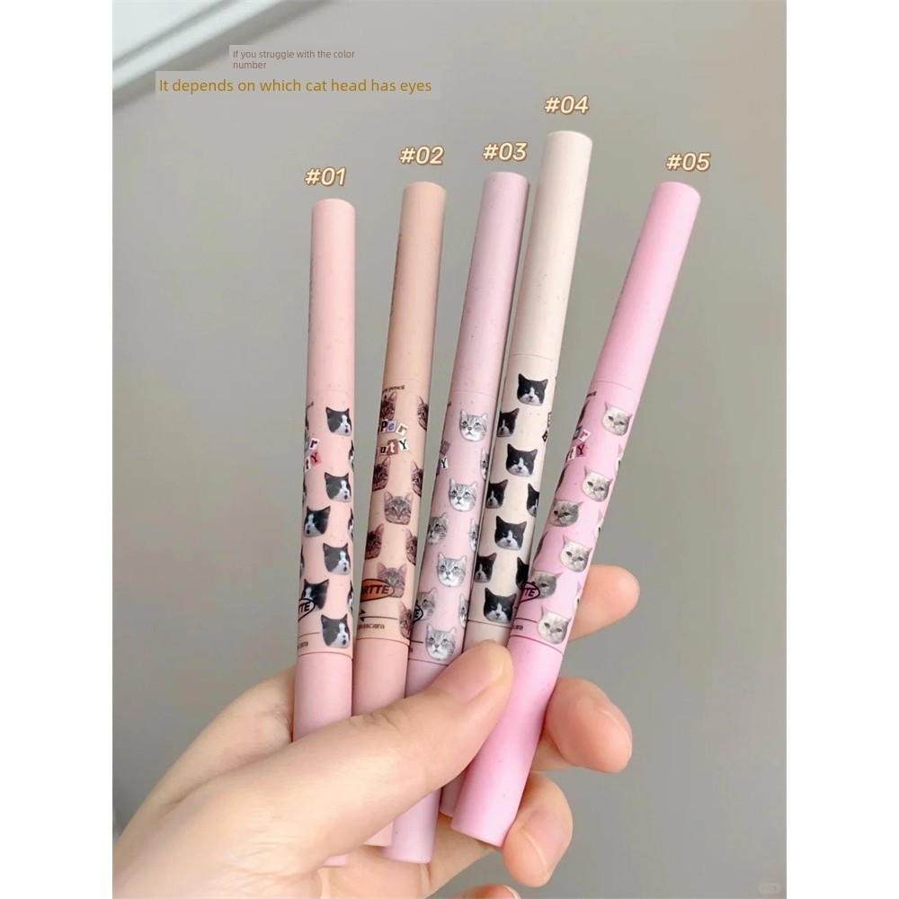 เจลปัดคิ้ว ปัดคิ้ว Flortte Flortte Flortte Double-Headed Blade ดินสอเขียนคิ้วย้อมสีครีมเขียนคิ้ว Two