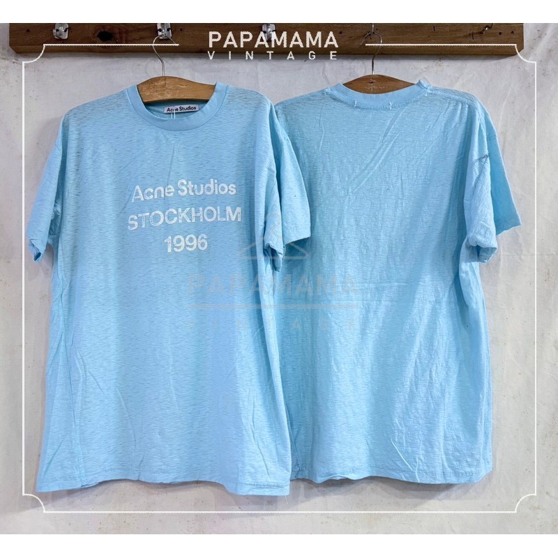 [ ล้านเสื้อ ] Acne Studios STOCKHOLM 1996 colored tag Acne Studios เสื้อวินเทจ เสื้อแฟชั่น