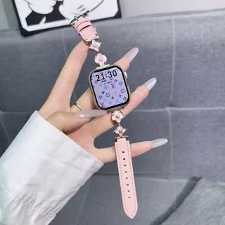 เหมาะสําหรับ Huawei fit4th Generation Strap 4pro Four-leaf Clover Leather watchfit3 สายรัดข้อมือ fit2 Vitality รุ่นหรูหรา