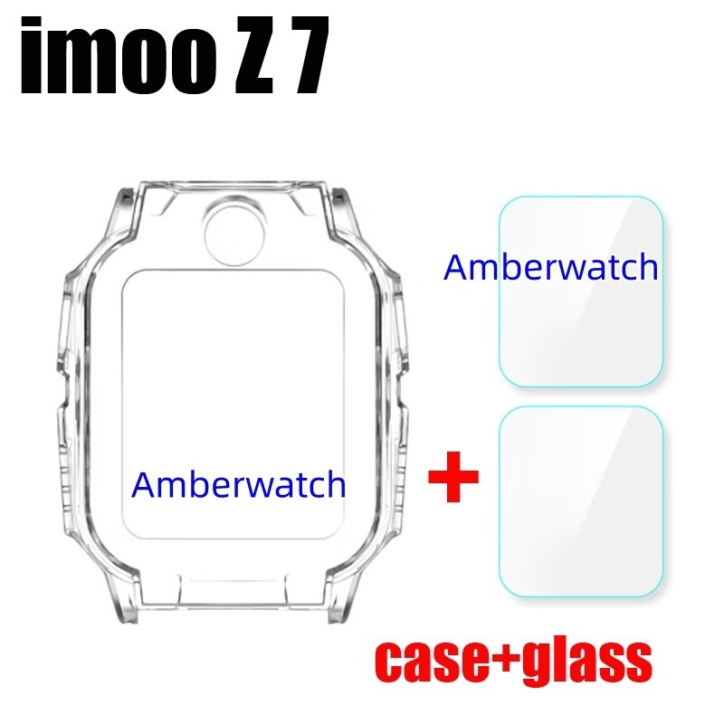 กรณี+ฟิล์มกระจกสําหรับ imoo Z7 กรณี imoo Z7 ปกป้องหน้าจอ