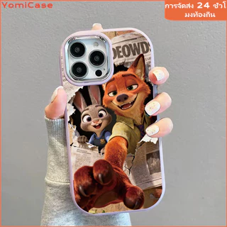 🦊🐇เคสซูทอปินิคกับจูดี้ case for SamsungA05s A15 A10s A25 A11 A12 A13 A14 A50 A03 A54 A52 A31 A51 A71 A23 S21 S22 S23
