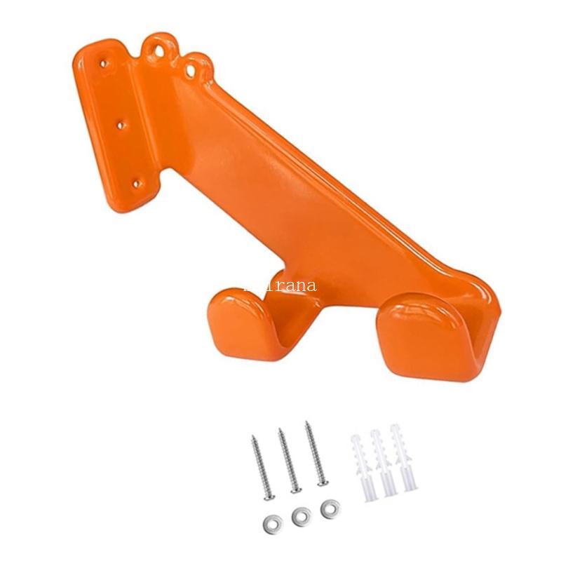 MT Universal กันสนิมเหล็ก Chainsaw Wall Mount ไม้แขวนเสื้อสําหรับโรงรถ Workshop