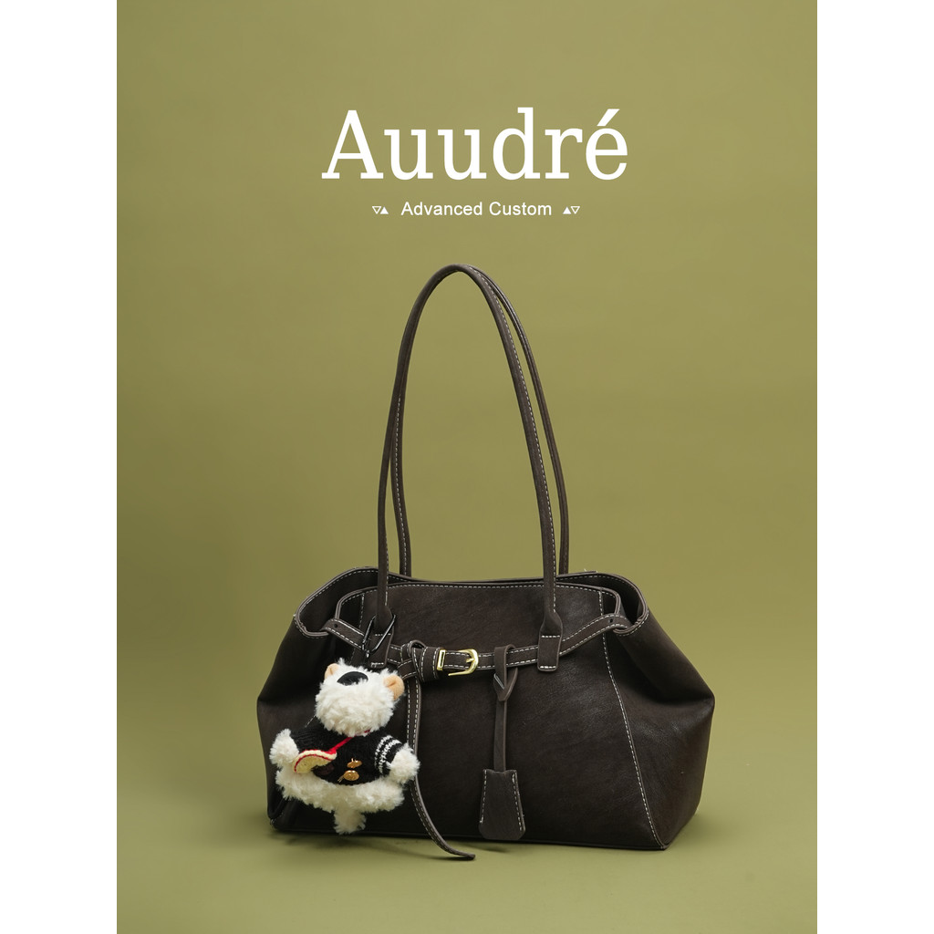 กระเป๋าพร็อปหญิง สไตล์เรโทร ขนาดใหญ่ พวงแก้ม อเนกประสงค์