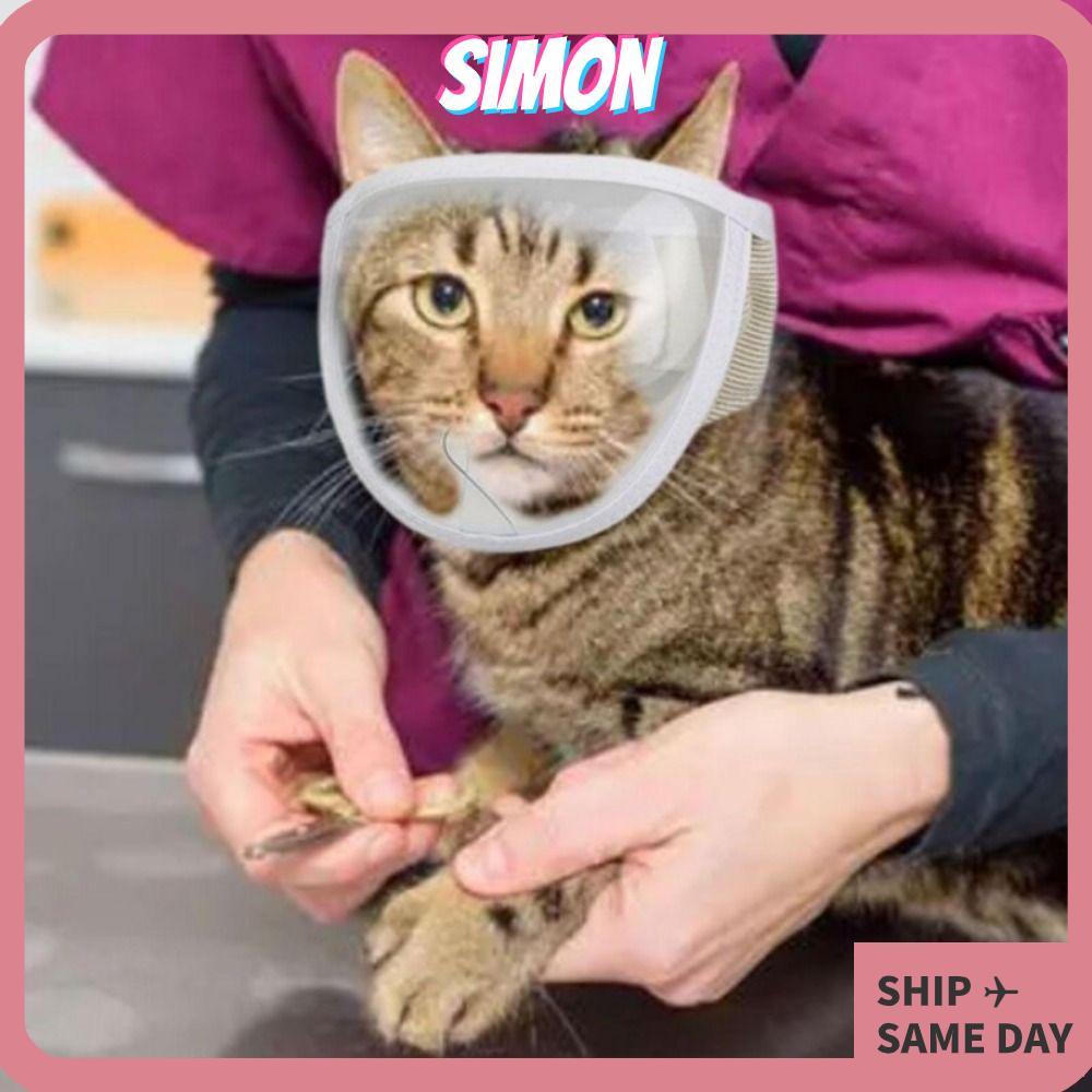 SIMON Kitten Muzzles Chewing Safety Anti Bite Transparent Mouth Guard