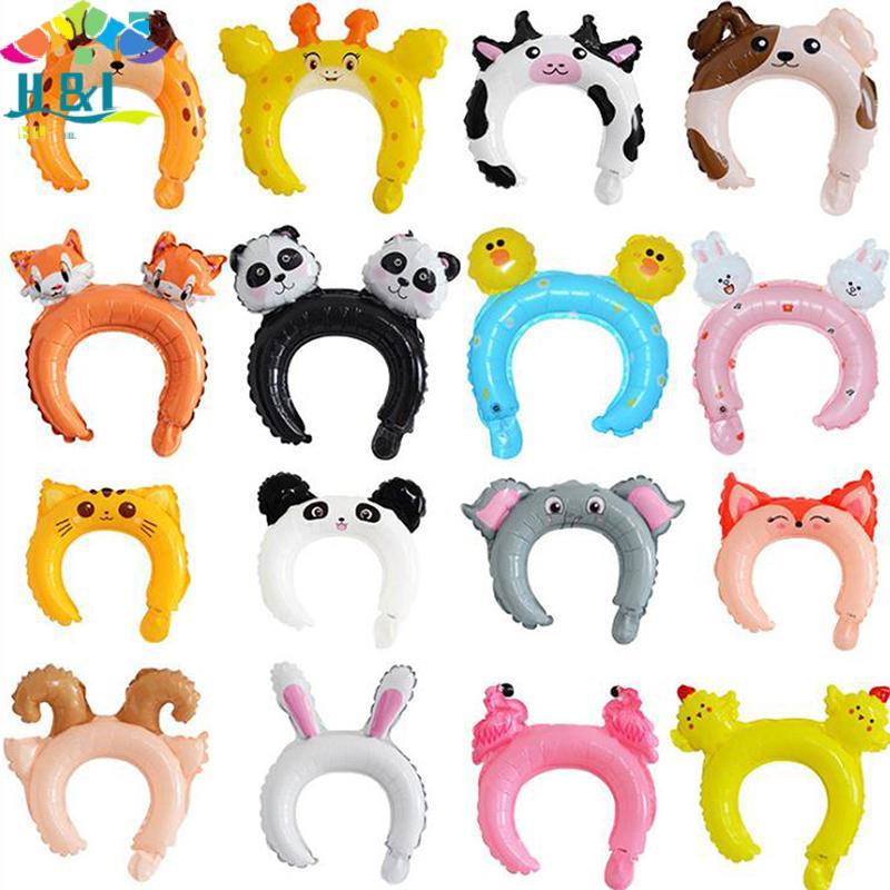 H&L Dec 20 ชิ้นน่ารักฟอยล์บอลลูนสัตว์บอลลูนของเล่นเด็ก Party Decor {th}