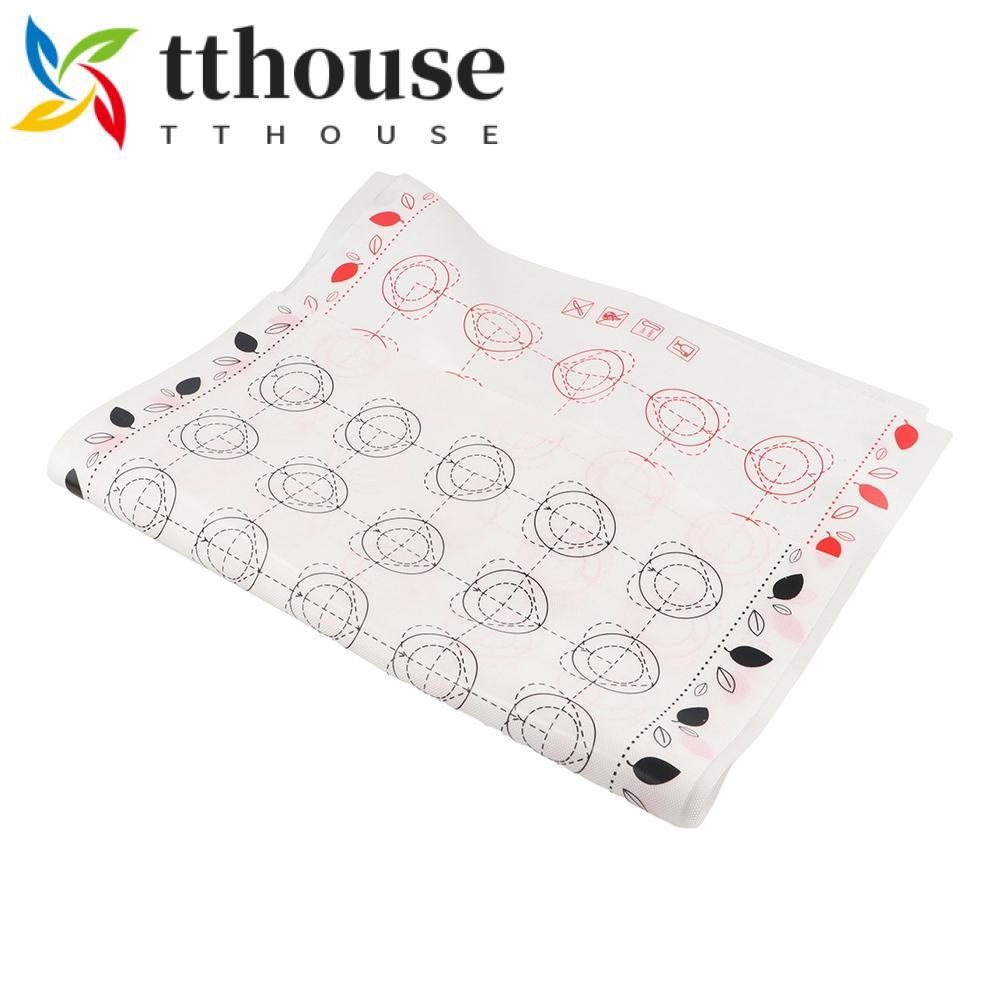 TTHOUSE Rolling Dough Pad Cookies เตาอบทนความร้อน Home Kitchen Cake Tools