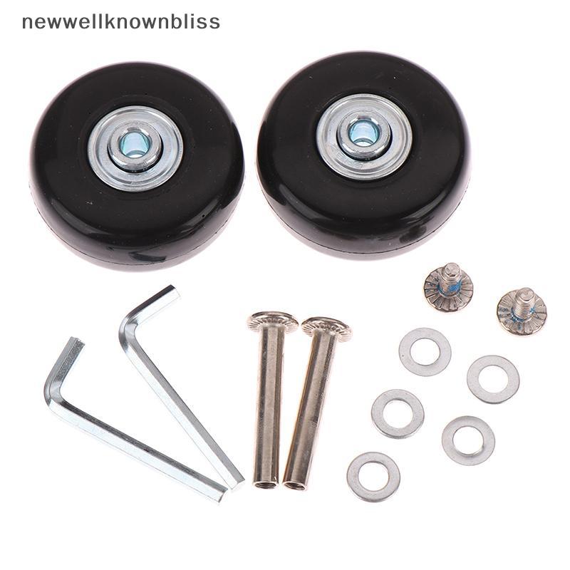 Newwellknownbliss กระเป๋าเดินทางกระเป๋าเดินทางล้อเปลี่ยนกระเป๋าเดินทาง Repair OD 50 มม.เพลา Deluxe +