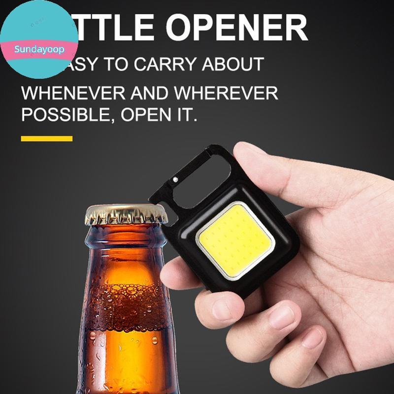 Sund ไฟฉายชาร์จโคมไฟ Camping ไฟแม่เหล็ก 4 โหมดแสงสําหรับ Camping Home TH