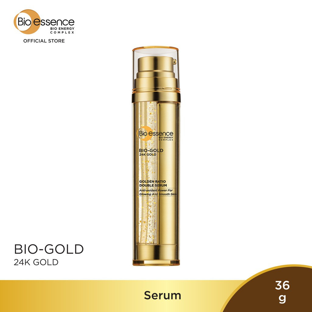 Bio-essence Bio-Gold 24K Golden Ratio Double Serum (36g)