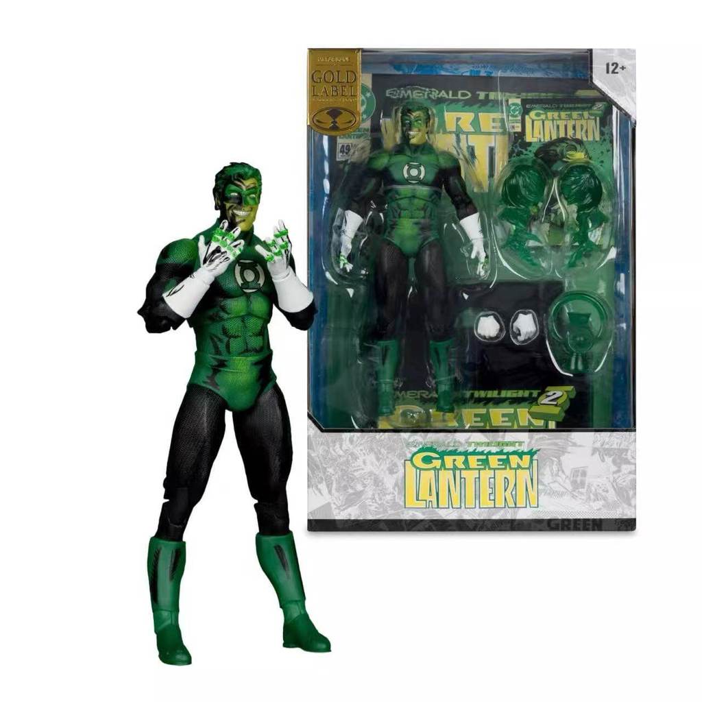 ((รับส่วนลด) [Ready Stock] McFarlane mcfarlane1/10 Green Lantern Emerald Twilight Cover Version Can 