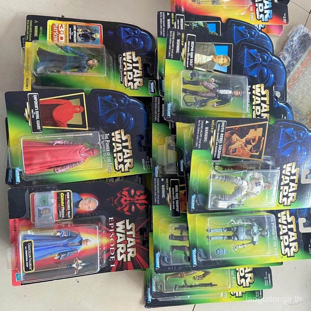 STAR WARS STAR WARS ตุ๊กตาฟิกเกอร์ สินค้าใหม่ สต็อกพร้อม POWER OF THE FORCE B