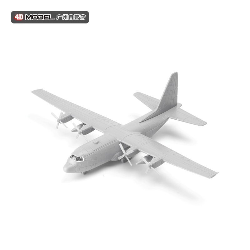 ของแท้ 4D ประกอบ 1/144C-130 Hercules เครื่องบินขนส่งรุ่นทหาร Air Transport เครื่องบินเครื่องบินรุ่นข