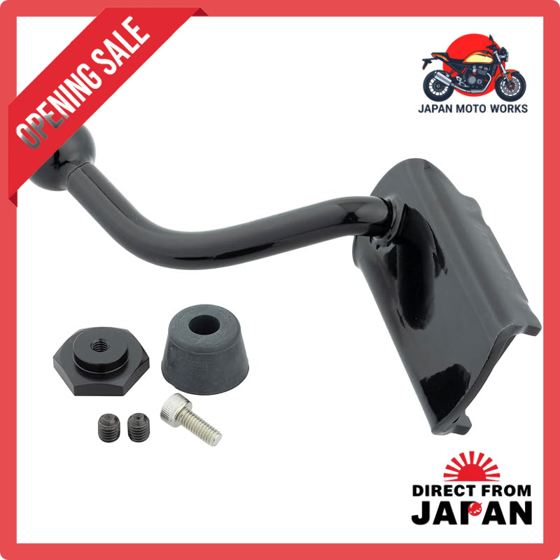 Kijima Motorcycle Parts Side Stand Extension Black HD-03130 for 2018 FLFB HD-03130