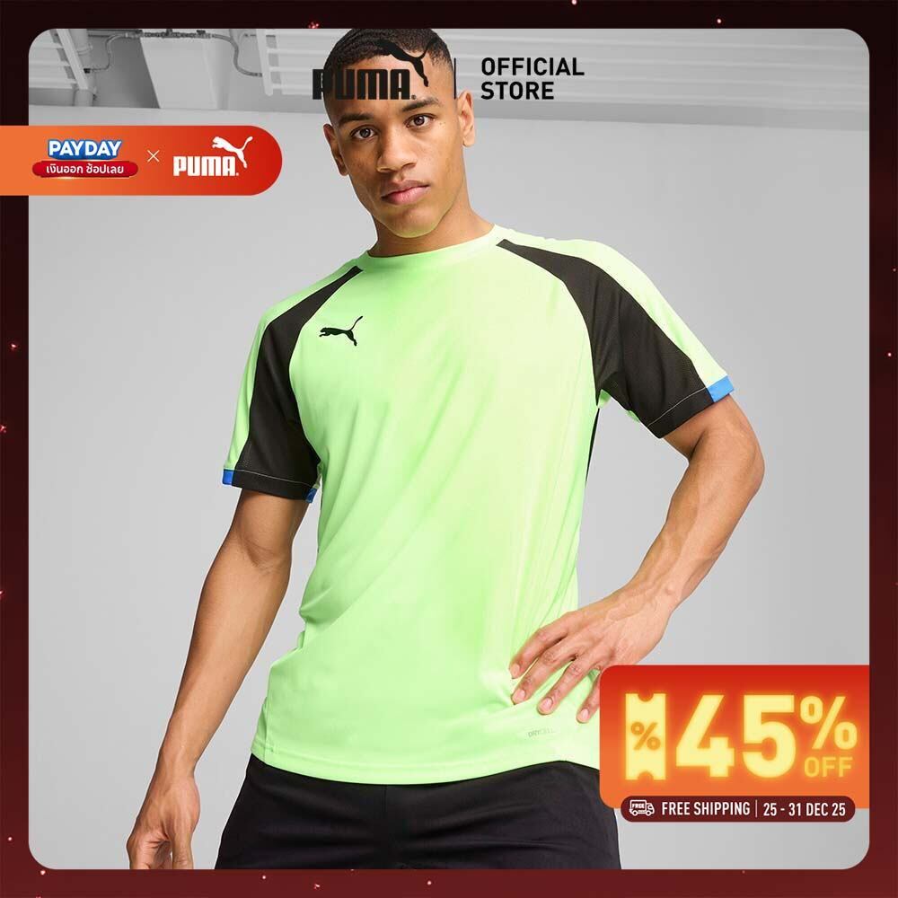 PUMA FOOTBALL - เสื้อเจอร์ซีย์ผู้ชาย IndividualLIGA สีเหลือง - 65952602