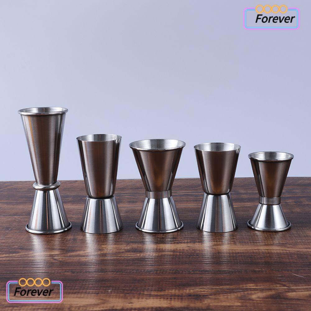 FOREVER วัด Jigger ดื่มแก้วสแตนเลส