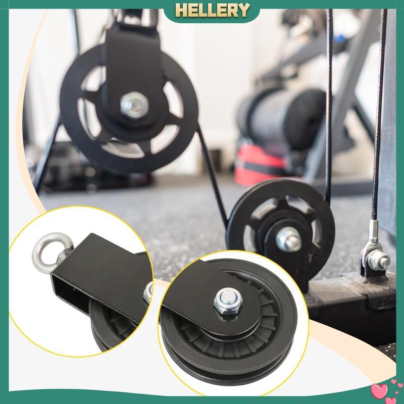 [HelleryPH] Fitness Pulley Wheel ทนทานฟิตเนสออกกําลังกายเงียบอลูมิเนียม 360