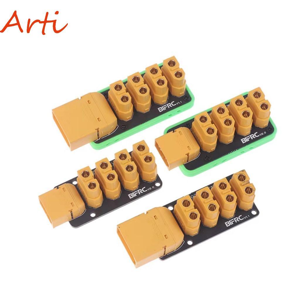 ARTI Power Distribution Board, 4 Channel Plug Distribution Board, XT90 Connector XT60 Connector XT30