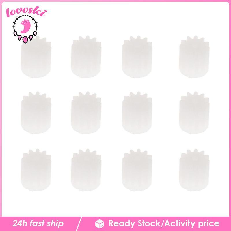 [Lovoski] 12 ชิ้นมอเตอร์เกียร์ล้อสําหรับ RC Drone Quadcopter Hubsan H502S H502E U818A