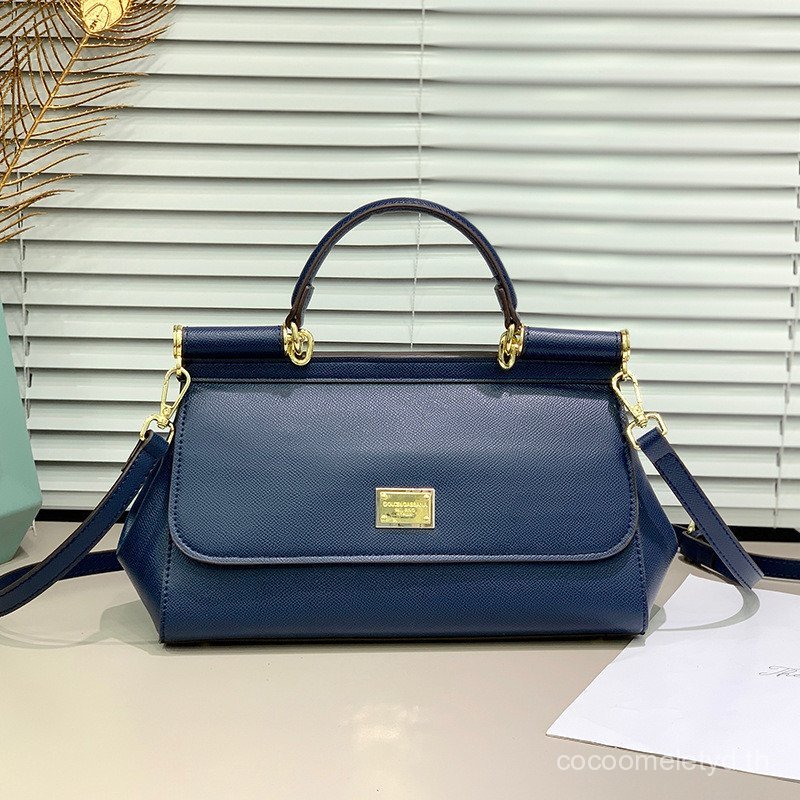 Dohome Sicilian ลายปาล์มแนวนอน สีทึบ ไหล่เดียว