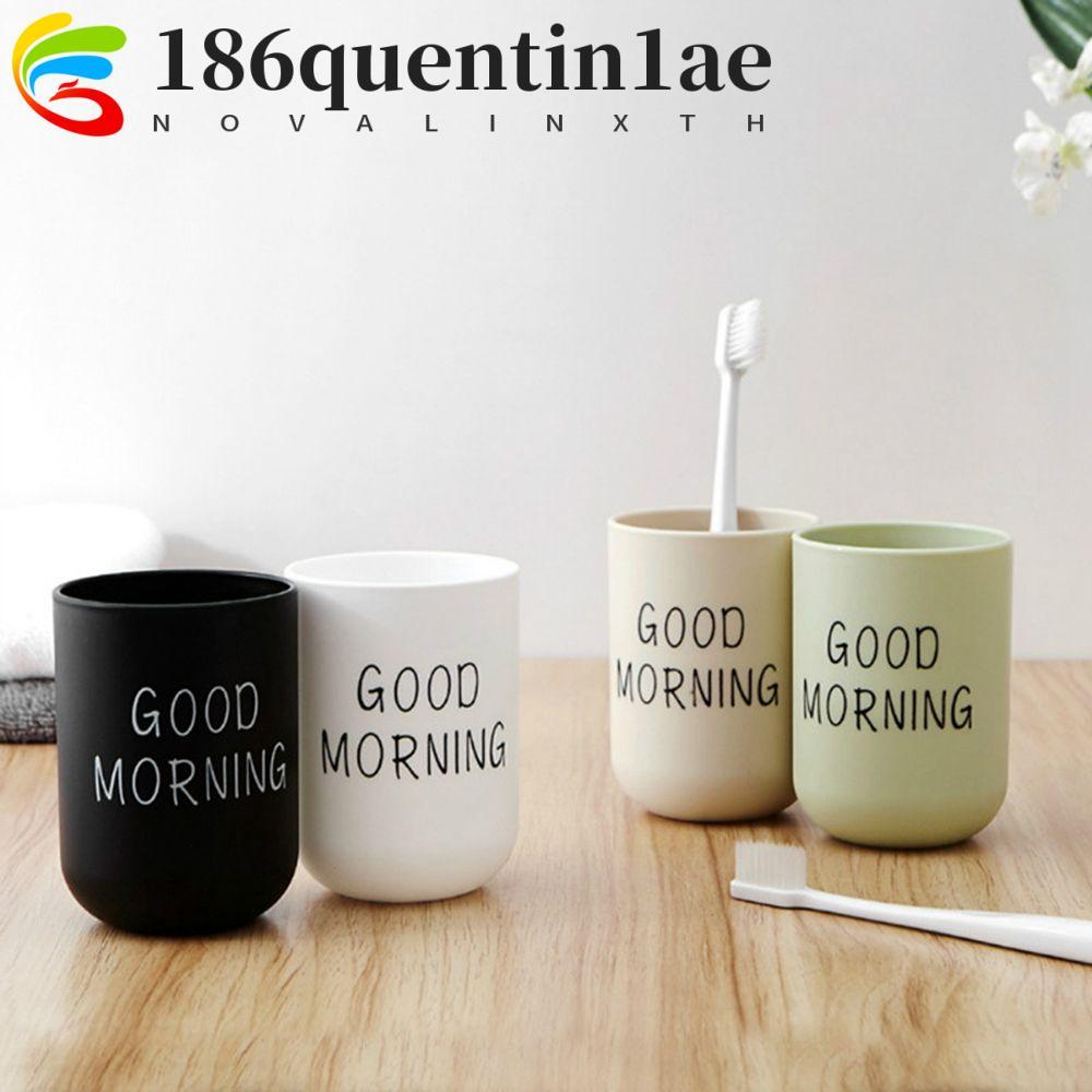 QUENTIN1AE Good Morning ถ้วยแบบพกพา Healthy Organizer ถ้วยสําหรับเครื่องดื่มถ้วย Drinkware ห้องครัวท