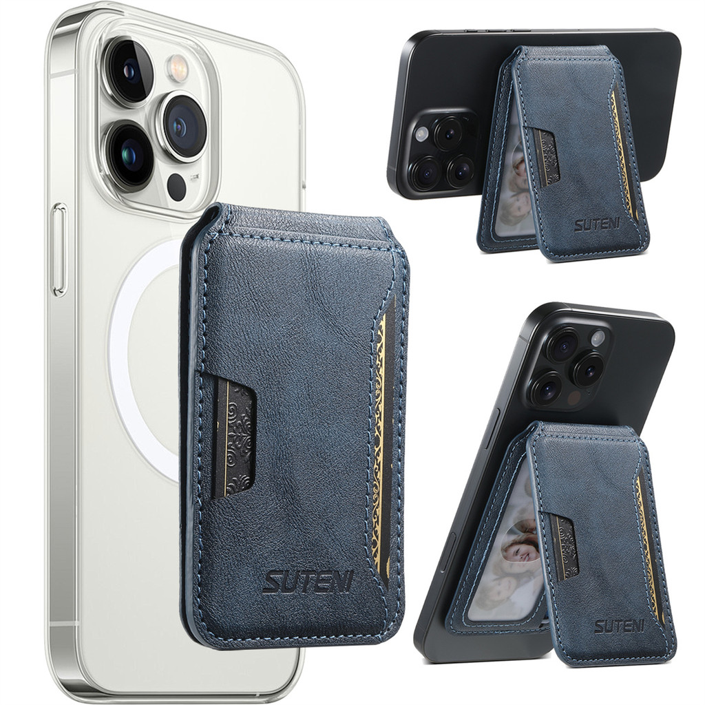 magsafe wallet wallet magsafe การ์ดกระเป๋าสตางค์ MagSafe โดยตรงการ์ดควบคุมการเข้าออกแบบรูดได้บางเฉีย