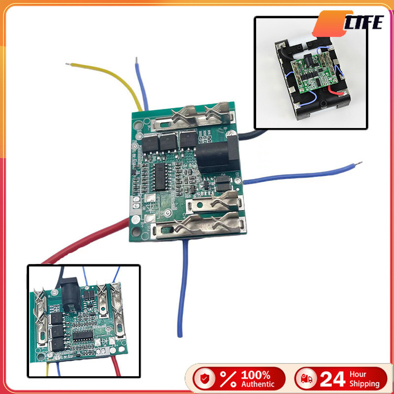 รองรับCOD！บอร์ดแบตป้องกันแบตเตอรี่ลิเธียมลิเธียม 3MOS BMS 5S 21V อะไหล่