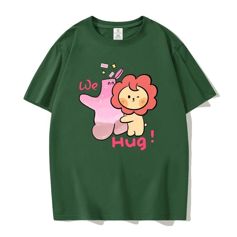 2025 Wangs Dress Concert ผู้หญิงเสื้อยืด Big Carnival Peripheral แขนสั้น Laiyang Cheering Top เสื้อผ