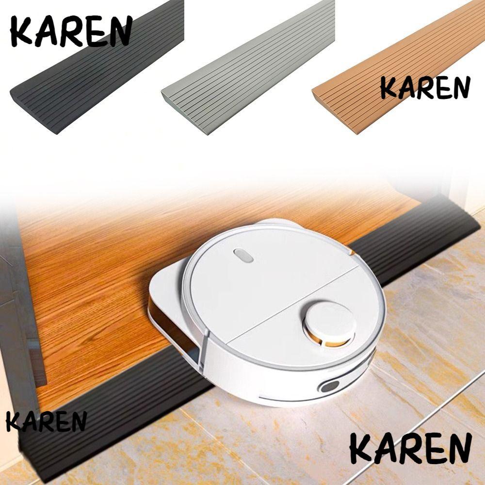 KARENGOODS ทางลาดเกณฑ์ประตู, เสื่อลาดกาวในตัวอเนกประสงค์, Universal Universal ติดตั้งง่าย 90x5 ซม.ลื่นความสูงลดความแตกต่างบ้าน