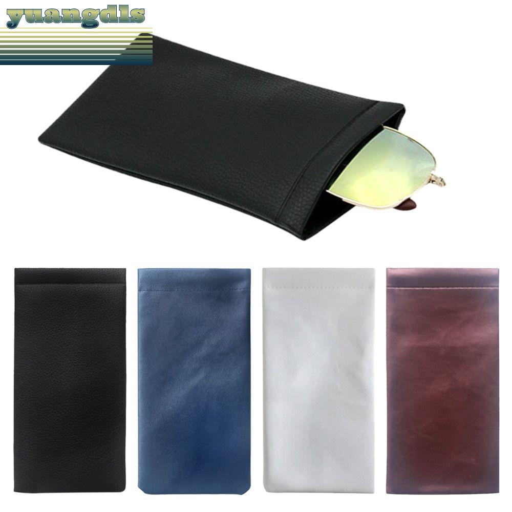 YUANG กระเป๋าใส่แว่นกันแดดPU นุ่ม สไตล์เรียบง่าย เพื่ออุปกรณ์พกพา