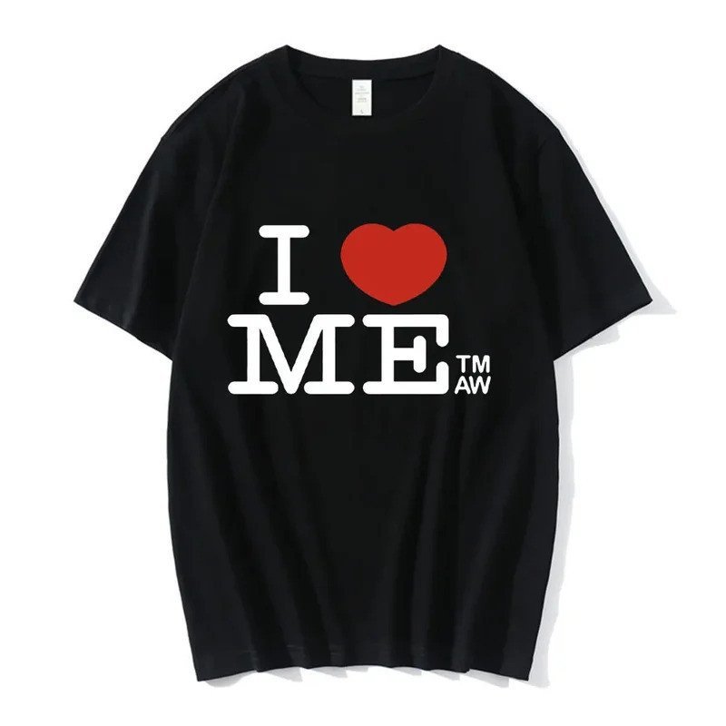 Tate McRae I Love Merch เสื้อยืดผู้หญิงแฟชั่น Harajuku เสื้อยืดลําลองแขนสั้นขนาดใหญ่ T เสื้อ Streetw