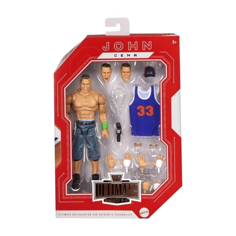 【พร้อมส่ง】wwe figures elite belt john cena ultimate edition ของเล่นของแท้ WWE Ultimate Series UE Wre
