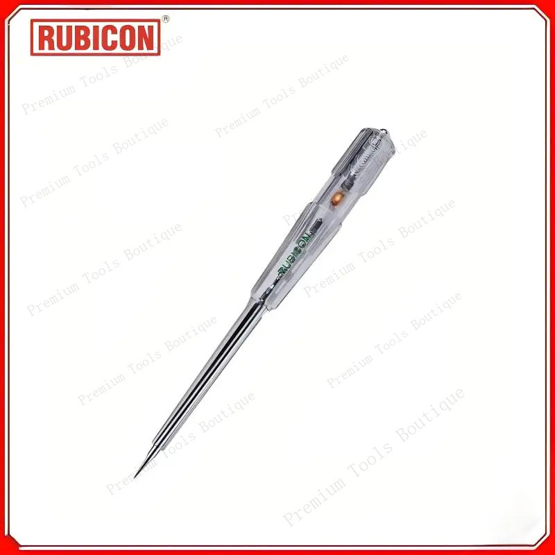 RUBICON ญี่ปุ่น RVT-211/RVT-111 ดินสอทดสอบไฟฟ้า LED 220~250V หัวแบน 3.0 มม. มีมาตรฐาน VDE
