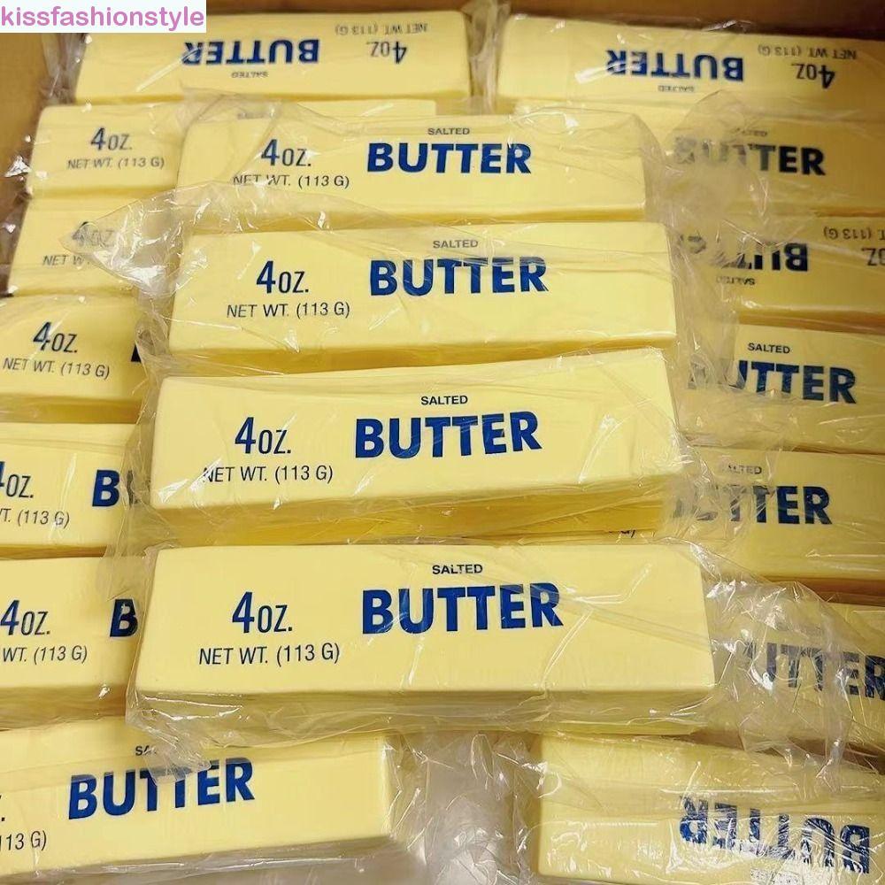 KISSFASHIONSTYLE นุ่มช้า Rebound Butter Stick, Anti Stress Release Hand Butter Stick บีบของเล่น,นวดของเล่น Sensory Relax ของขวัญยืดหยุ่นสมจริง Butter Sticks ของเล่นเด็ก