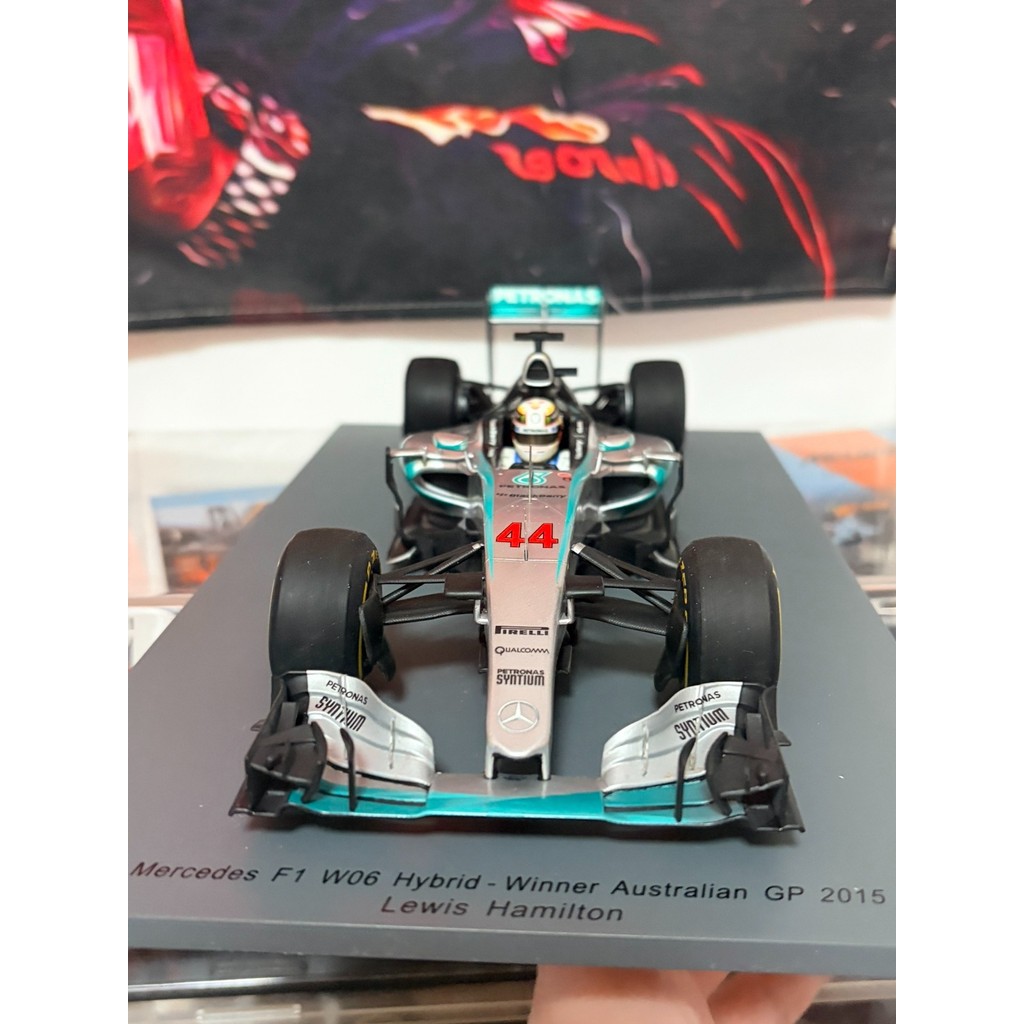 F1 ไดร์เวอร์รุ่น Spark 1: 18 Hamilton 2015 Australia Mercedes W06